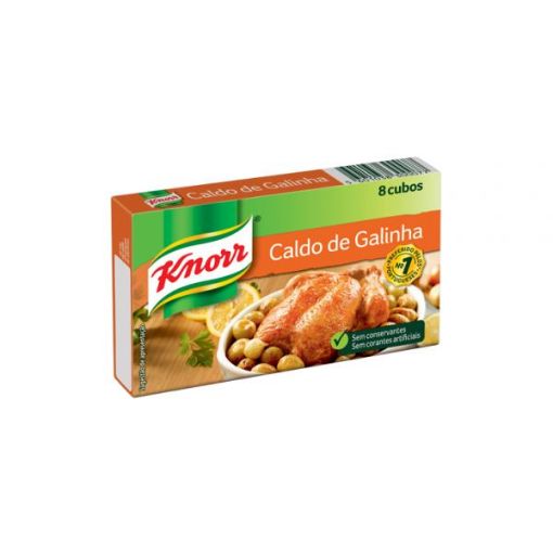 Image de KNORR CALDOS GALINHA 8 CUBOS 80g