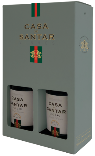 Image de COFFRET CASA SANTAR, DAO RG 2x75cl