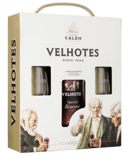 Image de COF PORTO CALEM VELHOTES SPECIAL RESERVE + 2 VERRES