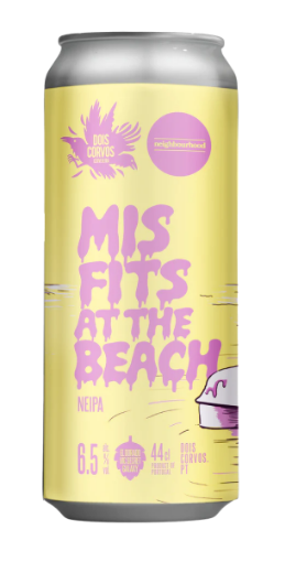 Image de DOIS CORVOS MISFITS AT THE BEACH - EDITION LIMITEE 44cl CAN