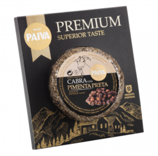 Image de PAIVA QUEIJO R3 GOURMET PIMENTA PRETA 190g