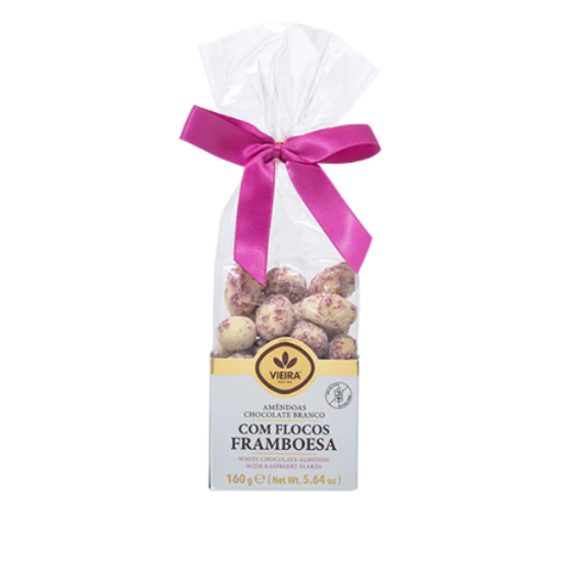 Image de V.C. AMANDES CHOCO. BLANC & FRAMBOISE 160g