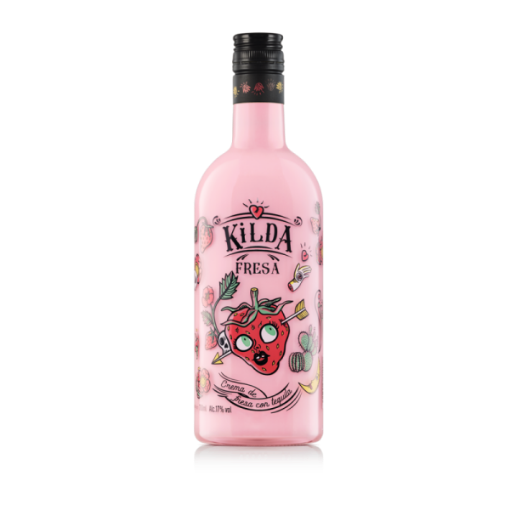 Image de KILDA LIQUEUR STRAWBERRY & TEQUILA 70cl