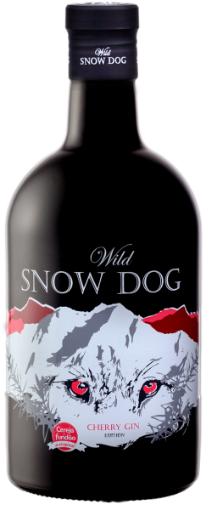 Image de WILD SNOW DOG GIN CHERRY EDITION 70cl