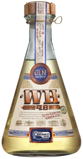 Image de WH48 LONDON DRY GIN ORGANIC AMBURANA 70cl