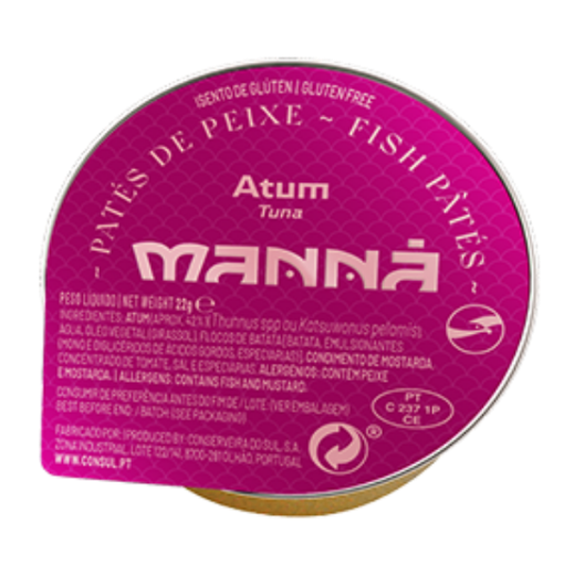 Image de MANNA PASTA ATUM 100x22g