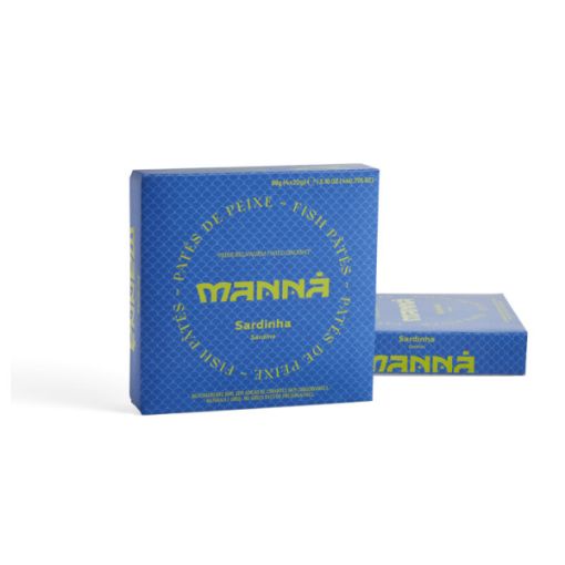 Image de MANNA PASTA SARDINHA 4x22g