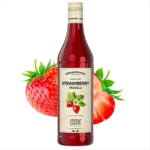 Image de ODK SYRUP LINE STRAWBERRY 75cl Glass