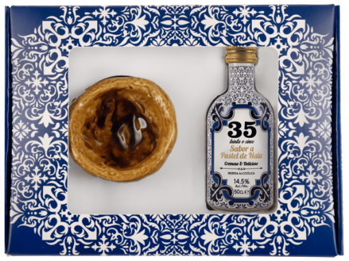 Image de COFFRET MINIATURE LICOR 35 5cl + FAIENCE