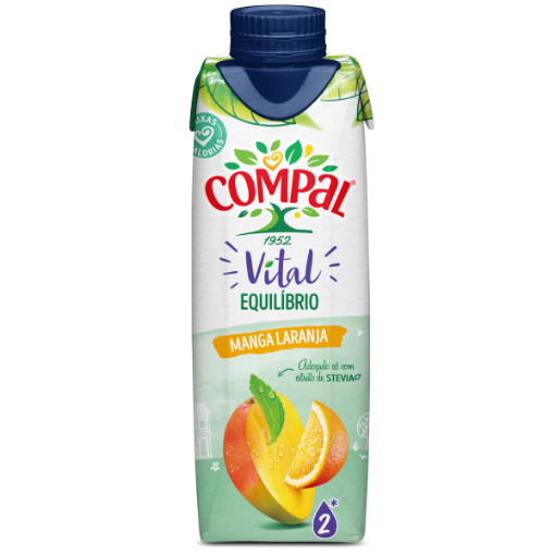 Image de COMPAL VITAL MANGA/LARANJA 300ml TET