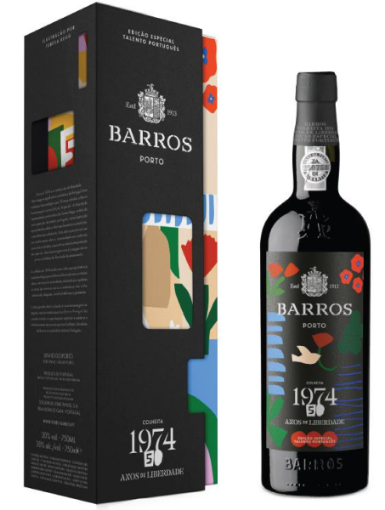 Image de 1974 BARROS PORTO COLHEITA EDITION 50 ANOS LIBERDADE 75cl