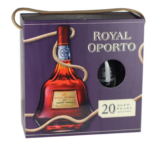Image de COFFRET ROYAL OPORTO 20 ANS 75cl + 2 VERRES