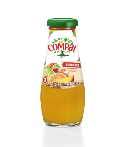 Image de COMPAL NECTAR MULTIFRUITS 200ml VP