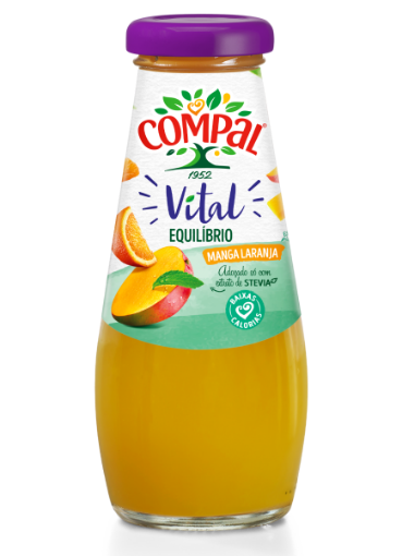 Image de COMPAL VITAL MANGA/LARANJA 200ml VP