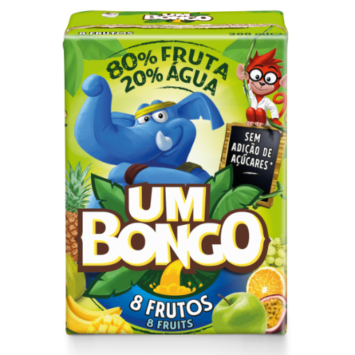 Image de UM BONGO 8 FRUTOS 200ml TET