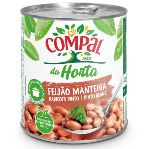 Image de COMPAL FEIJAO MANTEIGA 845g