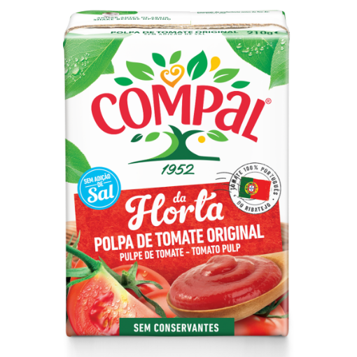 Image de COMPAL POLPA TOMATE 210g TET