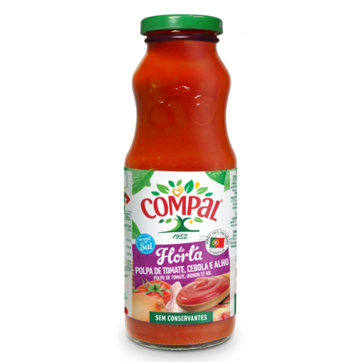 Image de COMPAL POLPA TOMATE C/CEBOLA E ALHO 500g