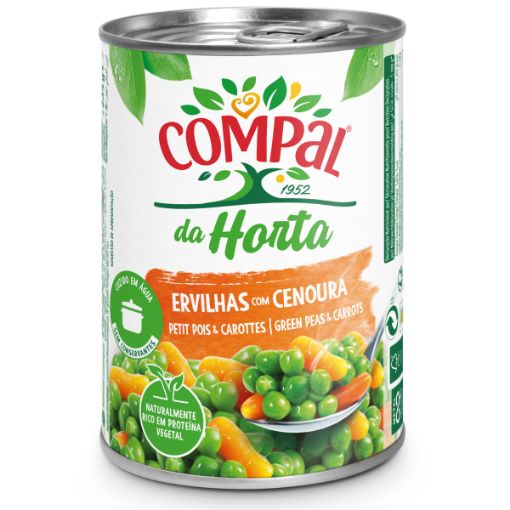 Image de COMPAL ERVILHA C/CENOURA 410g
