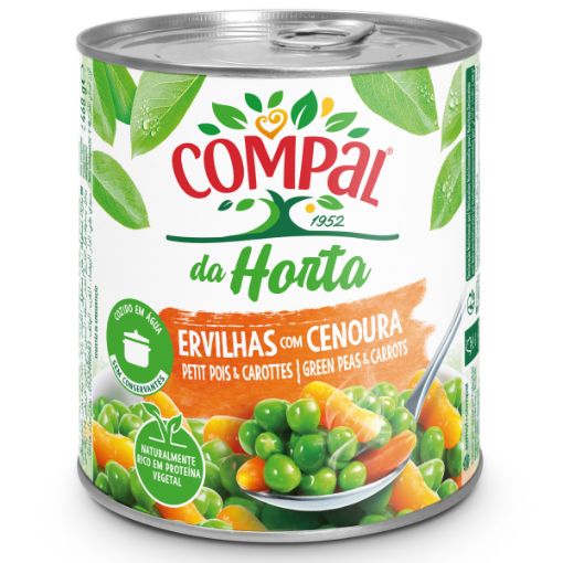 Image de COMPAL ERVILHA C/CENOURA 845g