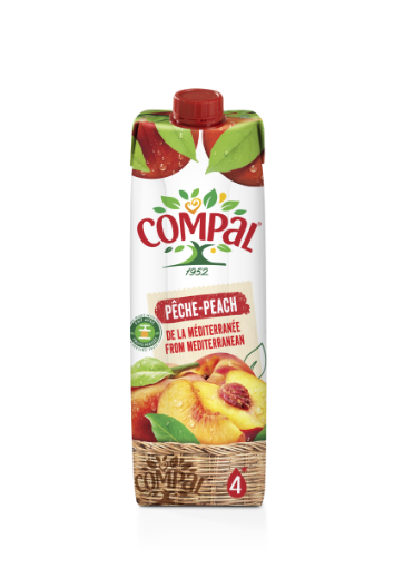 Image de COMPAL NECTAR PESSEGO 1L TET