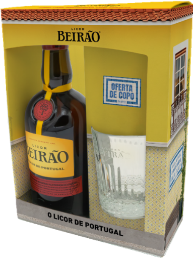 Image de COFFRET LICOR BEIRAO 70cl + 1 VERRE (2024/2025)