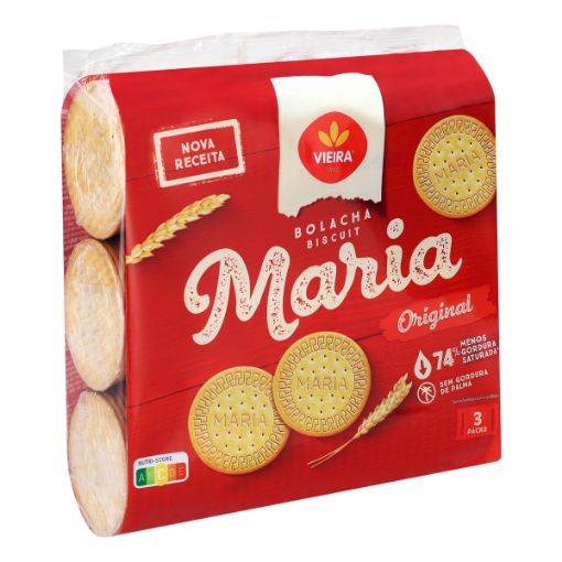 Image de V.C. BOLACHA MARIA TRIPACK 3x200g