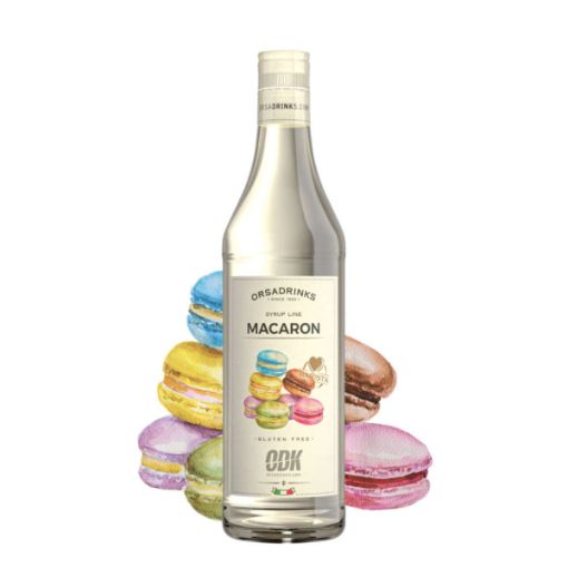 Image de ODK SYRUP LINE MACARON GLASS 75cl