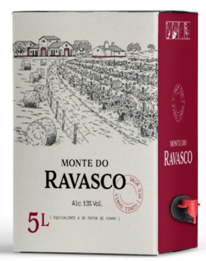 Image de MONTE DO RAVASCO ROUGE 5L