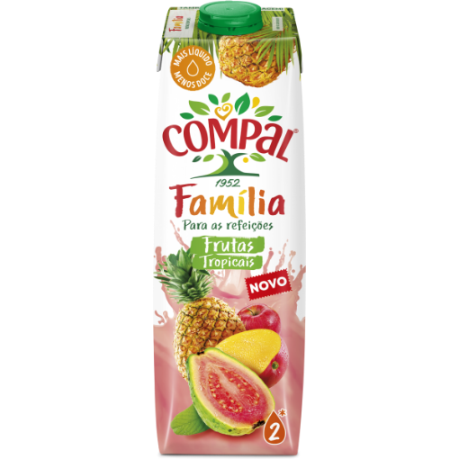 Image de COMPAL FAMILIA FRUTAS TROPICAIS 1L