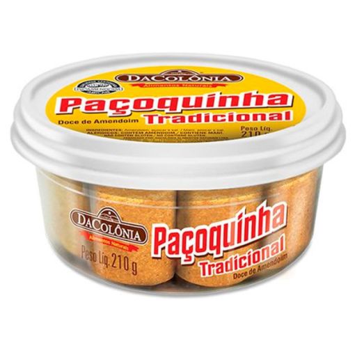 Image de PAÇOCA ROLHA TRADICIONAL DACOLONIA POTE 210g