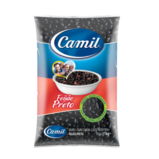 Image de FEIJÃO PRETO CAMIL 1kg