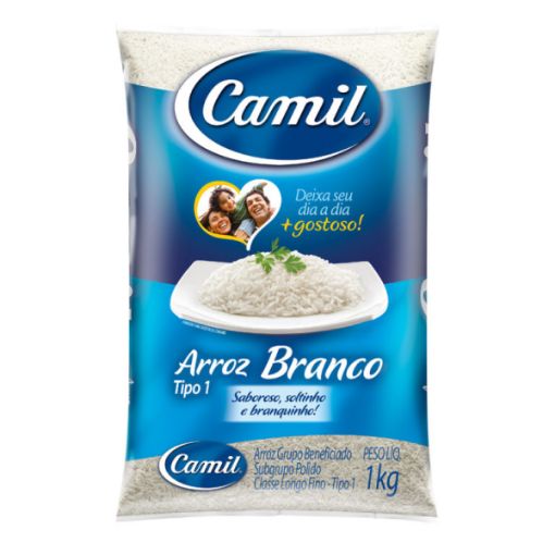Image de ARROZ BRANCO CAMIL 1kg