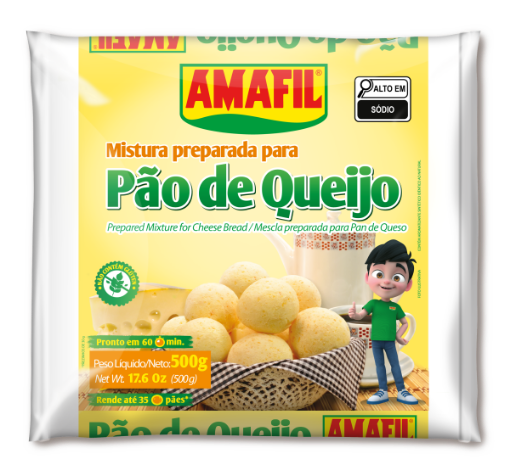 Image de MISTURA P/ PÃO DE QUEIJO AMAFIL 500g