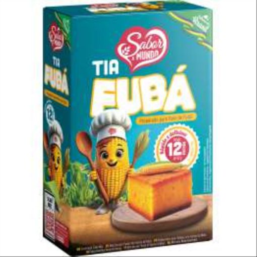 Image de PREPARADO PARA BOLO FUBA SABOR A MUNDO 550g