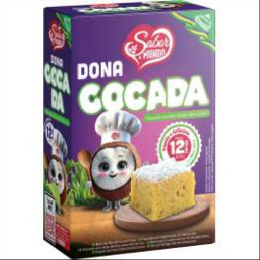 Image de PREPARADO PARA BOLO COCO SABOR A MUNDO 435g