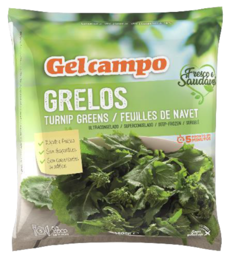 Image de GELCAMPO GRELOS FOLHAS PORCOES 1kg