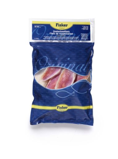 Image de FISKER FILET DE ROUGET BARBET AVEC PEAU SANS ARETES 1kg