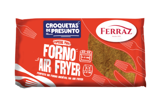 Image de FERRAZ CROQUETES DE PRESUNTO PARA FORNO 260g (10uni)