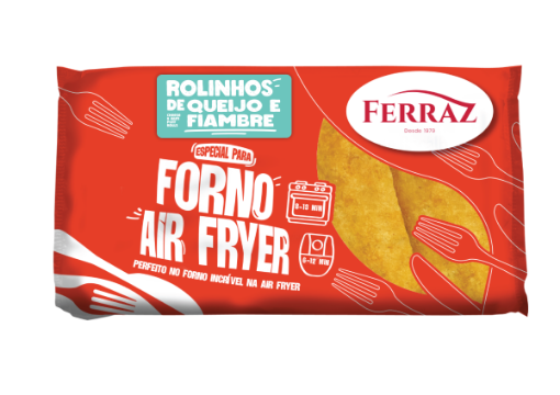 Image de FERRAZ ROLINHOS QUEIJO E FIAMBRE PARA FORNO 260g (4uni)