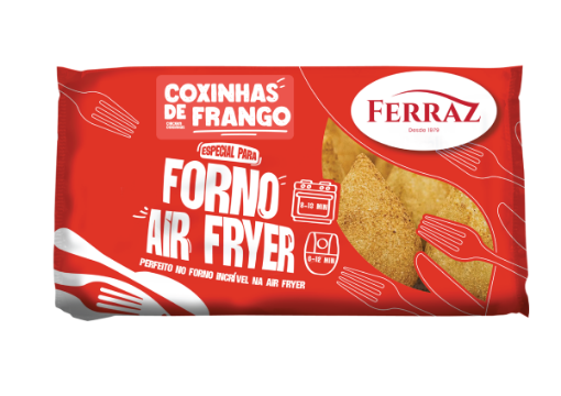 Image de FERRAZ COXINHAS DE FRANGO PARA FORNO 480g (12uni)