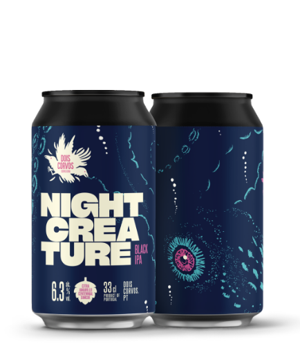 Image de DOIS CORVOS NIGHT CREATURE - BLACK IPA 33cl
