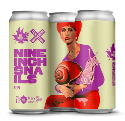 Image de DOIS CORVOS NINE INCH SNAILS - NEIPA 44cl
