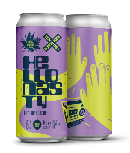 Image de DOIS CORVOS HELLO NASTY - SOUR 44cl