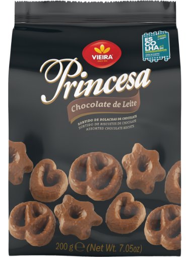 Image de V.C. BOLACHA PRINCESA CHOCOLATE 200g