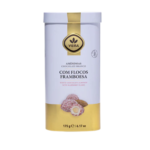 Image de V.C. AMANDES CHOCO. BLANC & FRAMBOISE 175g