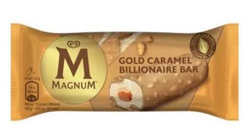 Image de OLA MAGNUM BAR GOLD CARAMEL BILLIONAIRE 64ml