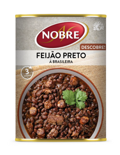 Image de NOBRE FEIJAO PRETO A BRASILEIRA 420g