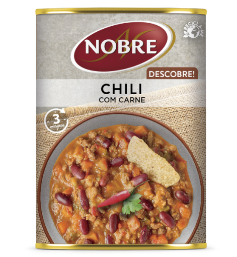 Image de NOBRE CHILI COM CARNE 420g
