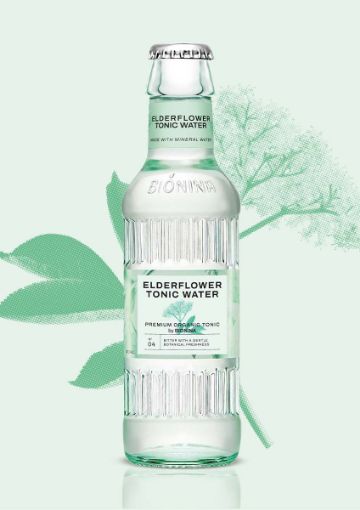 Image de BIONINA ELDERFLOWER TONIC WATER 20cl VP